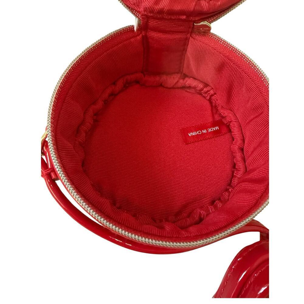 Red Patent Round Crossbody Bag - Brand - Picture 7 of 14